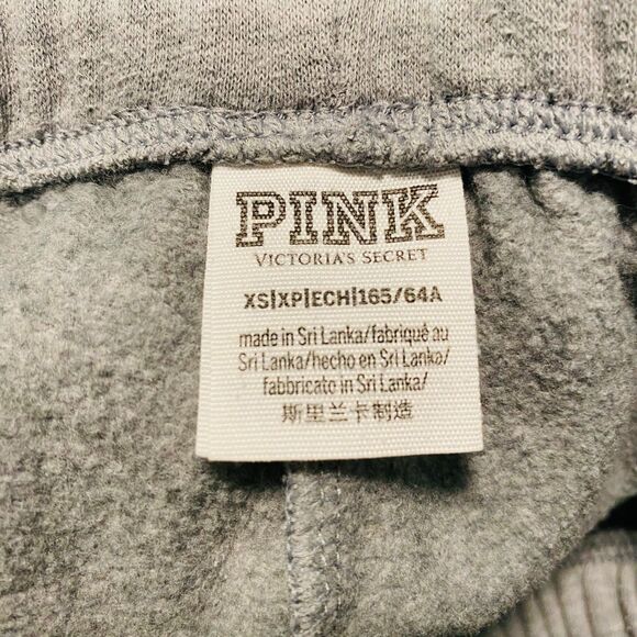 VS PINK [XS] Grey Sweatpants (2326) - Picture 4 of 4